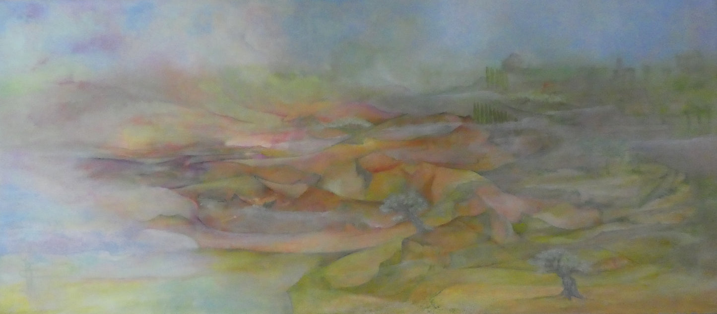 Verstild landschap
